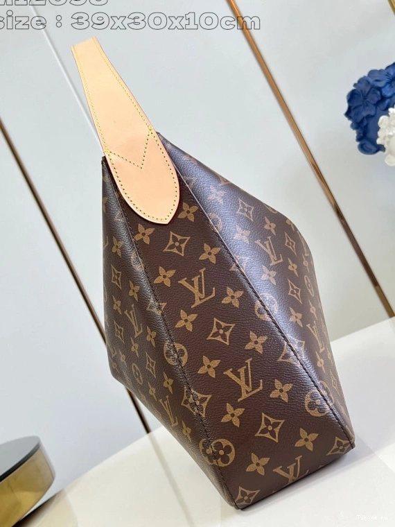 Affordable MM-39x30x10cm LOUIS Slouchy VUITTON 0717